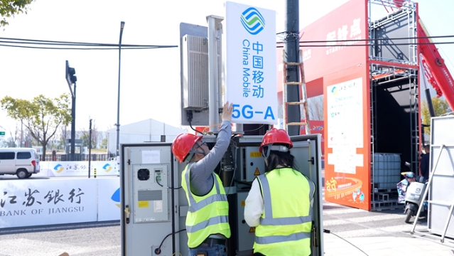 2025南通馬拉松激情開跑，南通移動全力保障通信暢通